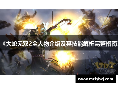 《大蛇无双2全人物介绍及其技能解析完整指南》